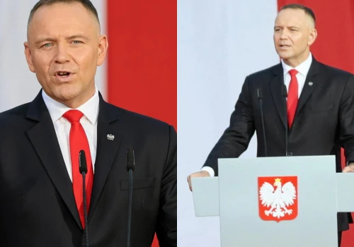 Karol Nawrocki przemówił z okazji roku prezydentury. 