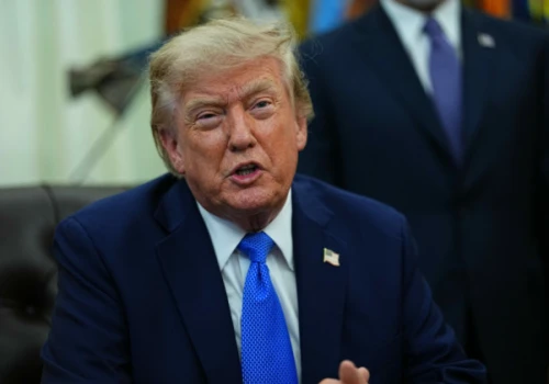 „Są już pewne postępy”. Donald Trump mówił o wojnie w Ukrainie