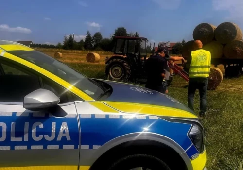 Kontrolowali bezpieczeństwo podczas prac polowych