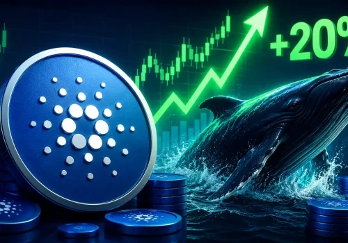 Kurs Cardano rośnie o ponad 20%, a wieloryby akumulują. Powrót do TOP 10?