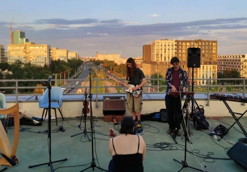 Niezwykły koncert na dachu wrocławskiego bunkra
