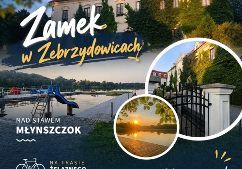 Żelazny Szlak Rowerowy – zamek nad stawem