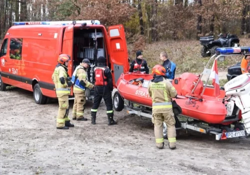 Trzy godziny przeczesywali jezioro Borowno. Zaskakujący finał poszukiwań