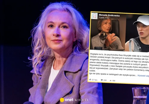Manuela Gretkowska skomentowała słowa Ewy Woydyłło o Idze Świątek. 