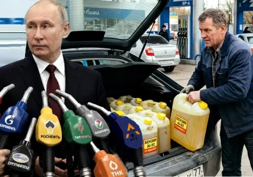 Cud Putina! Gdzie on, tam benzyna