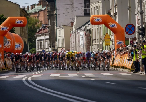 Kolarskie święto w Bielsku-Białej. Do naszego miasta zawitał Tour de Pologne