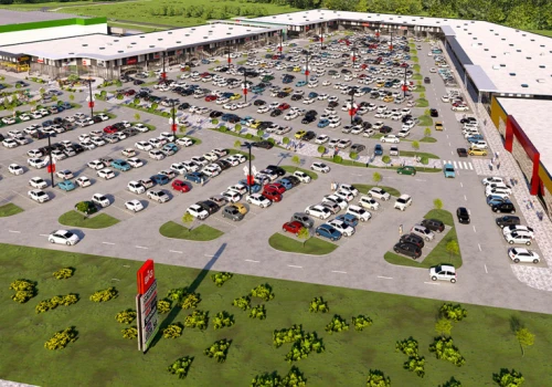 45 sklepów, market DIY i Agata. Największy park handlowy w regionie coraz bliżej