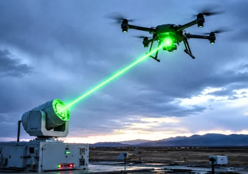 Napędzili śmigło zielonym laserem. Następny będzie dron