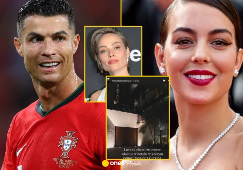 Weronika Książkiewicz w hotelu, gdzie ma być wesele Ronaldo i Rodriguez. 