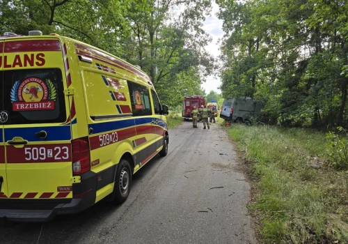 Jedna osoba zginęła w wypadku niedaleko Polic