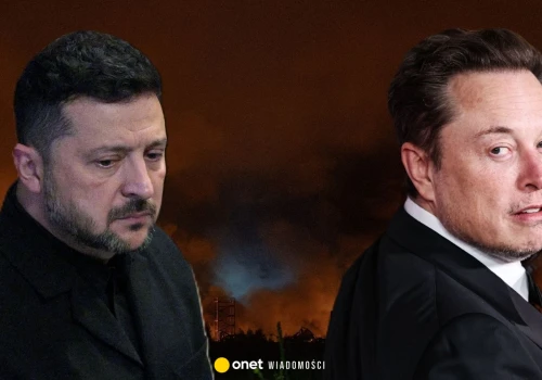 Nowy etap wojny w Ukrainie zmusza Zełenskiego do zmiany planów. Dlatego zabiega o zgodę Elona Muska