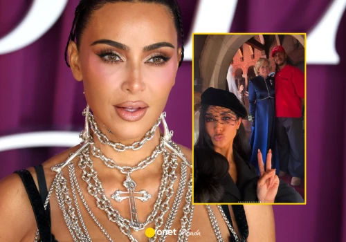 Kim Kardashian już oficjalnie z Lewisem Hamiltonem. Balowali z Glenn Close