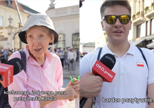 „To jest prawdziwy patriota”. Sonda uliczna pokazuje, jak dużo ludzi cieszy się z prezydentury Nawrockiego