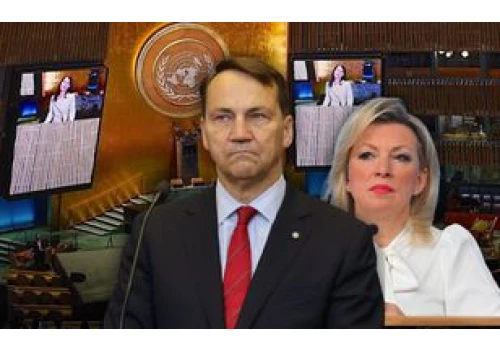 Sikorski odpowiada na oskarżenia Zacharowej. 
