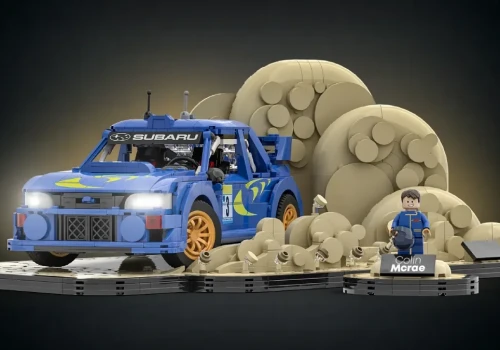 LEGO Subaru Impreza WRC Colina McRae zbiera głosy. Projekt ma 1925 elementów