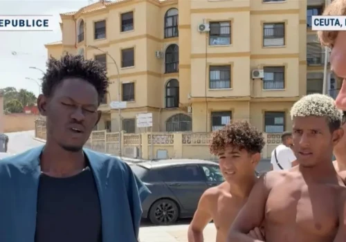 Ceuta. Reporter TV Republika rozmawiał z nielegalnymi migrantami. 