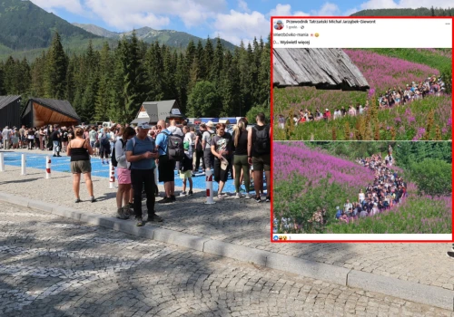 Tatry przeżywają oblężenie. Zdjęcia tłumów niosą się w sieci