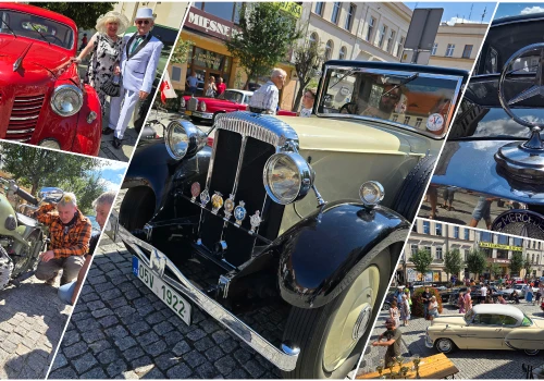 Motoryzacyjne perełki zawitały na drogi regionu. Wśród nich 92-letni Daimler