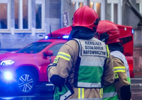 Ściana hotelu zaczęła się walić. Dramatyczna ewakuacja w Olsztynie
