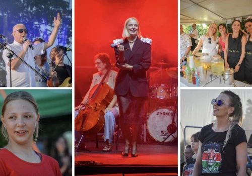 W Brzeziu jak w Toskanii. Halina Mlynkova wystąpiła na festynie parafialnym