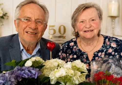 Złote Gody na Jagiellońskiej. Władysława i Stanisław Kobierscy świętują 50 lat razem