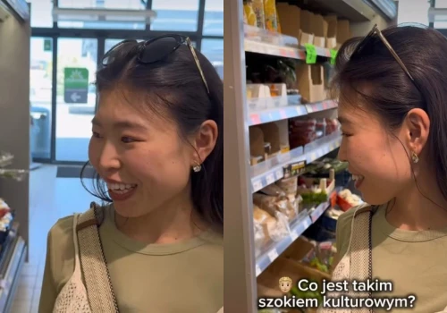 Influencerka z Japonii oniemiała, gdy zobaczyła to w polskim sklepie. 