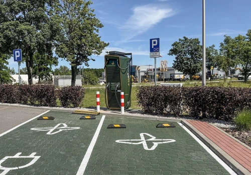 ChargeIn uruchomił nową stację ładowania DC 110 kW w Mławie