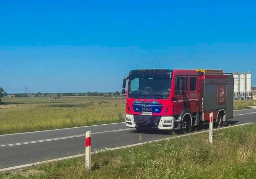 Wypadek motocyklisty w Gminie Powidz