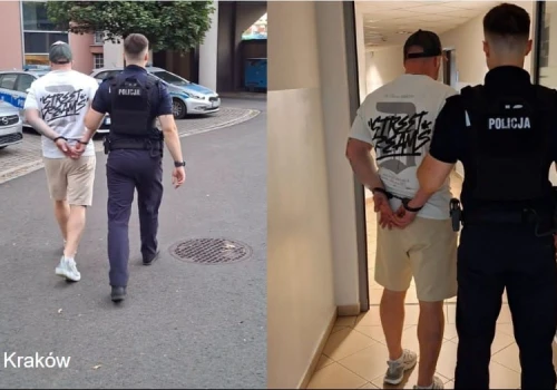 Wyzywał młodych Ukraińców na ulicy w Krakowie. Gdy nagranie trafiło do sieci, sam zgłosił się na policję