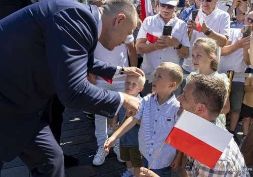 Karol Nawrocki zaczął drugi rok prezydentury w Skawinie. „Pilnowanie żyrandoli jest nie dla mnie” (Galeria)