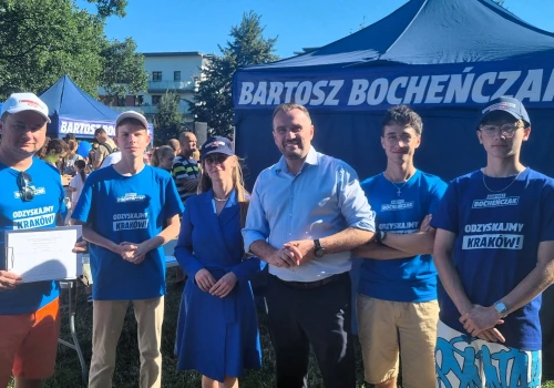 Kampania z pompą. Byliśmy na festynie Bartosza Bocheńczaka