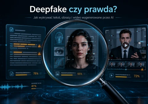 Deepfake czy prawda? Jak wykrywać tekst, obrazy i wideo wygenerowane przez AI