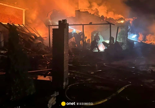 Pięć ataków bombowych na Sumy. Niespokojna noc w Ukrainie