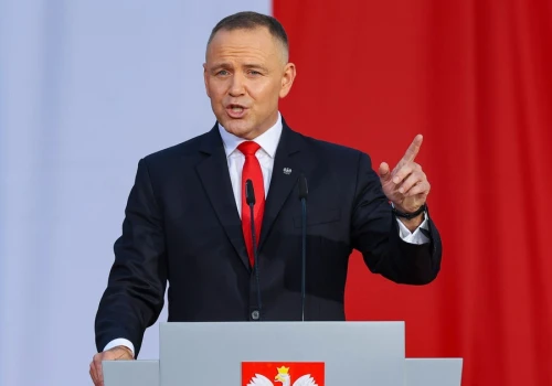 Katarzyna Kasia: minął rok, a Karol Nawrocki ani razu nie był w Kijowie