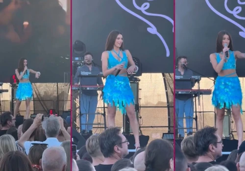 Dantejskie sceny na koncercie Roksany Węgiel. Nagle przerwała koncert