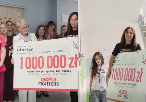 To wsparcie zmieni wiele. Fundacja Cancer Fighters przekazała milion złotych szpitalowi dziecięcemu w Olsztynie