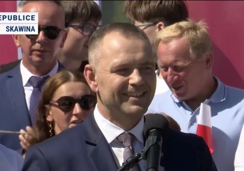 Nawrocki przemawiał, gdy nagle zwrócił się do Tuska. Było też o wyborcach KO! „Najbardziej przerażające”