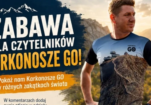 Pokaż gdzie podróżujesz z Karkonosze GO. 10 osób otrzyma prezenty