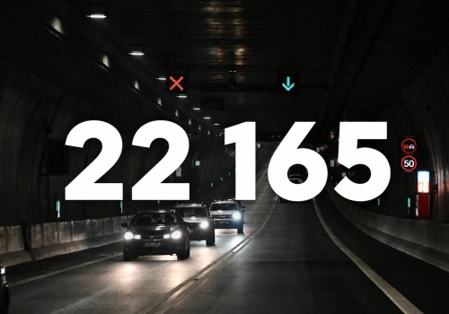 Świnoujście. Rekord w tunelu – ponad 22 tys. pojazdów w ciągu doby