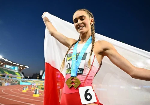 „Nie spodziewałam się złota”. Olsztynianka, Anastazja Kuś mistrzynią świata z rekordem Polski