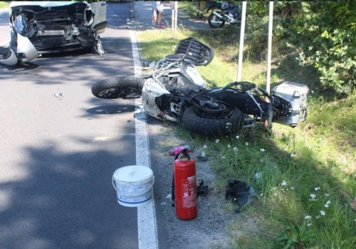 Wypadek w Kaletach. Zderzenie na skrzyżowaniu Tarnogórskiej i Koszęcińskiej. Są ranni