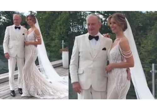 Dzielą ich 34 lata. Kandydat na prezydenta ożenił się z popularną prezenterką