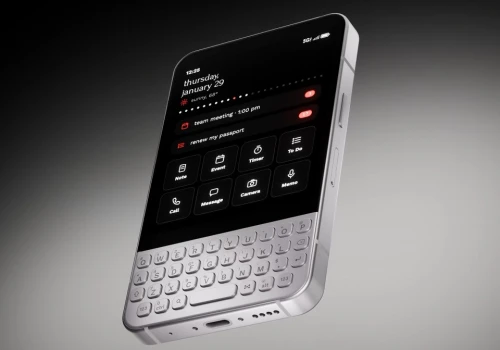 Smartfon jak BlackBerry? Minimal Phone 2 ma klawiaturę QWERTY i ekran OLED