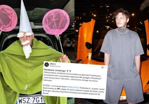 Gnom Crawly chciałby wrócić do pajacowania w Polsce, ale sąd podtrzymał jego zakaz wjazdu do kraju