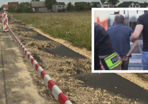 Rolnik zaorał drogę, trafił do aresztu. Jest petycja ws. mężczyzny