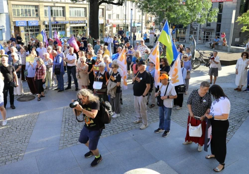 Hejt wobec Ukraińców narasta? Olsztyn odpowiada manifestacją. „To się nazywa rasizm”