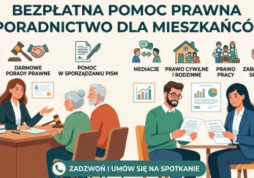 Bezpłatna pomoc prawna i poradnictwo dla mieszkańców gminy Chełm Śląski