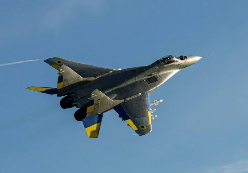 Ukraina traci kolejnego MiG-a. Pilot katapultował się