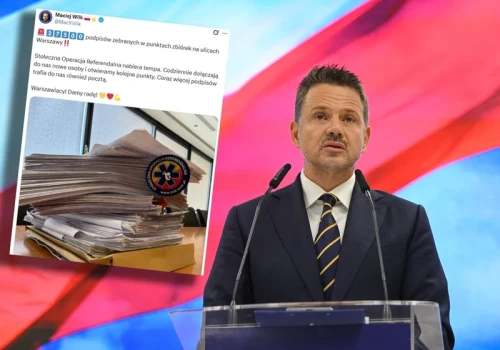 Rośnie liczba podpisów pod wnioskiem o referendum ws. odwołania Trzaskowskiego. Ile już zebrano?