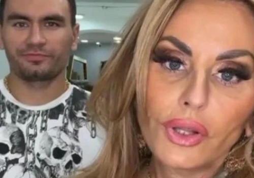 Tak na ulicy zachowywali się Kaźmierska z synem. Wideo